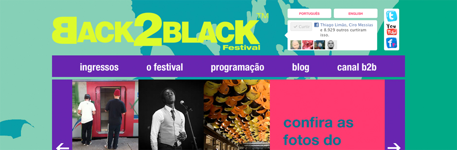 Página inicial do projeto