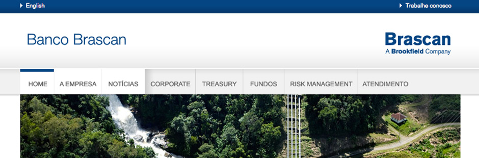 Página inicial do projeto