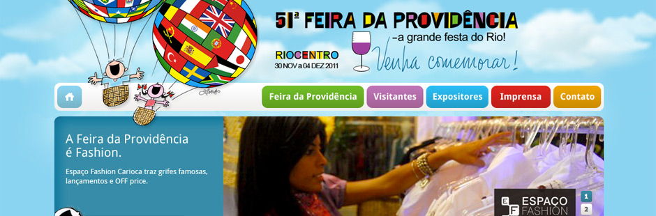 Página inicial do projeto